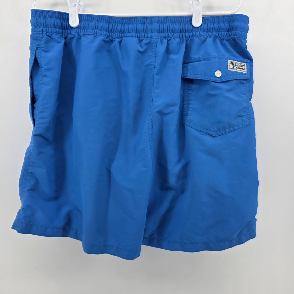 Polo Ralph Lauren Swim Trunks Mens XL Heritage Nylon Classic Blue Beachwear